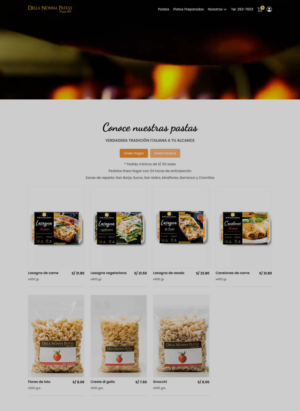 Della Nonna Pastas Della Nonna Pastas